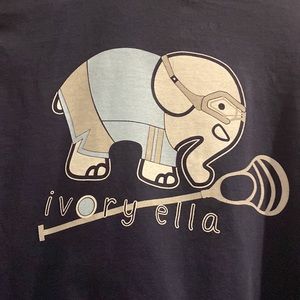 Only worn a few times, long sleeve Ivory Ella Lacrosse Tee